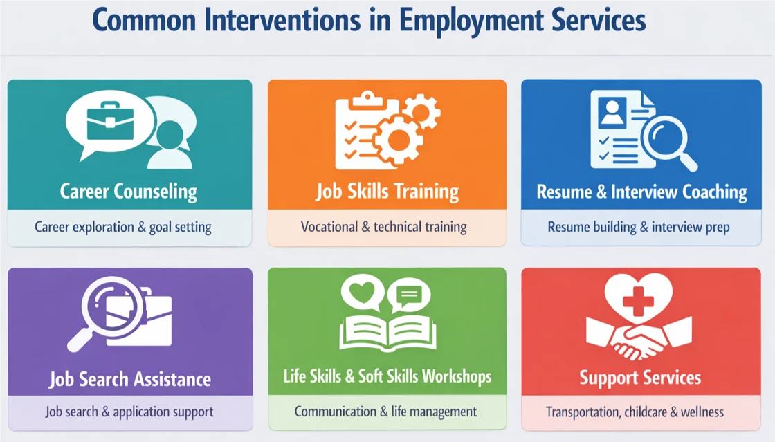 Common Interventions in Employment Services
